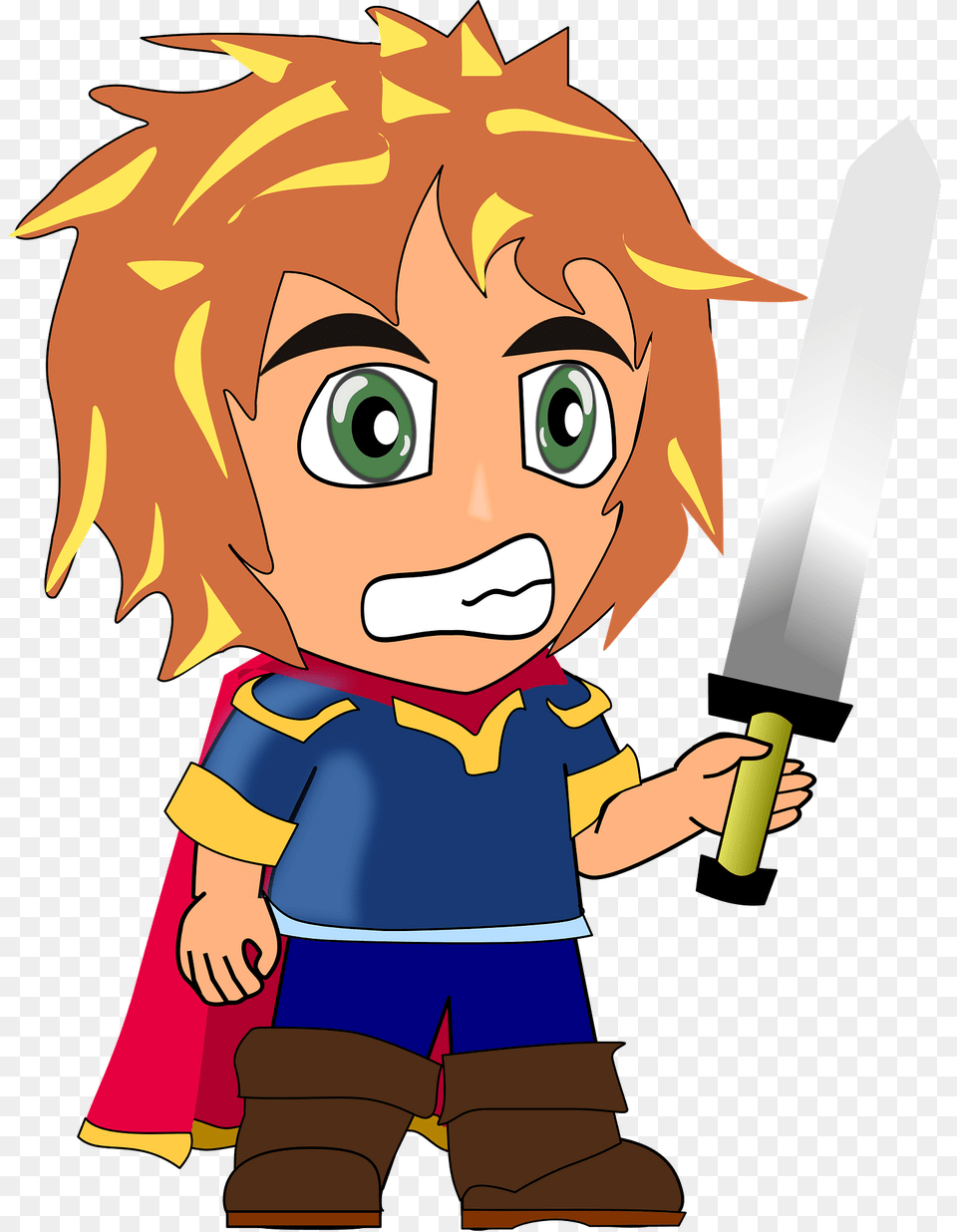 Konrad Hero From Battle For Wesnoth Clipart, Book, Comics, Publication, Baby Free Transparent Png