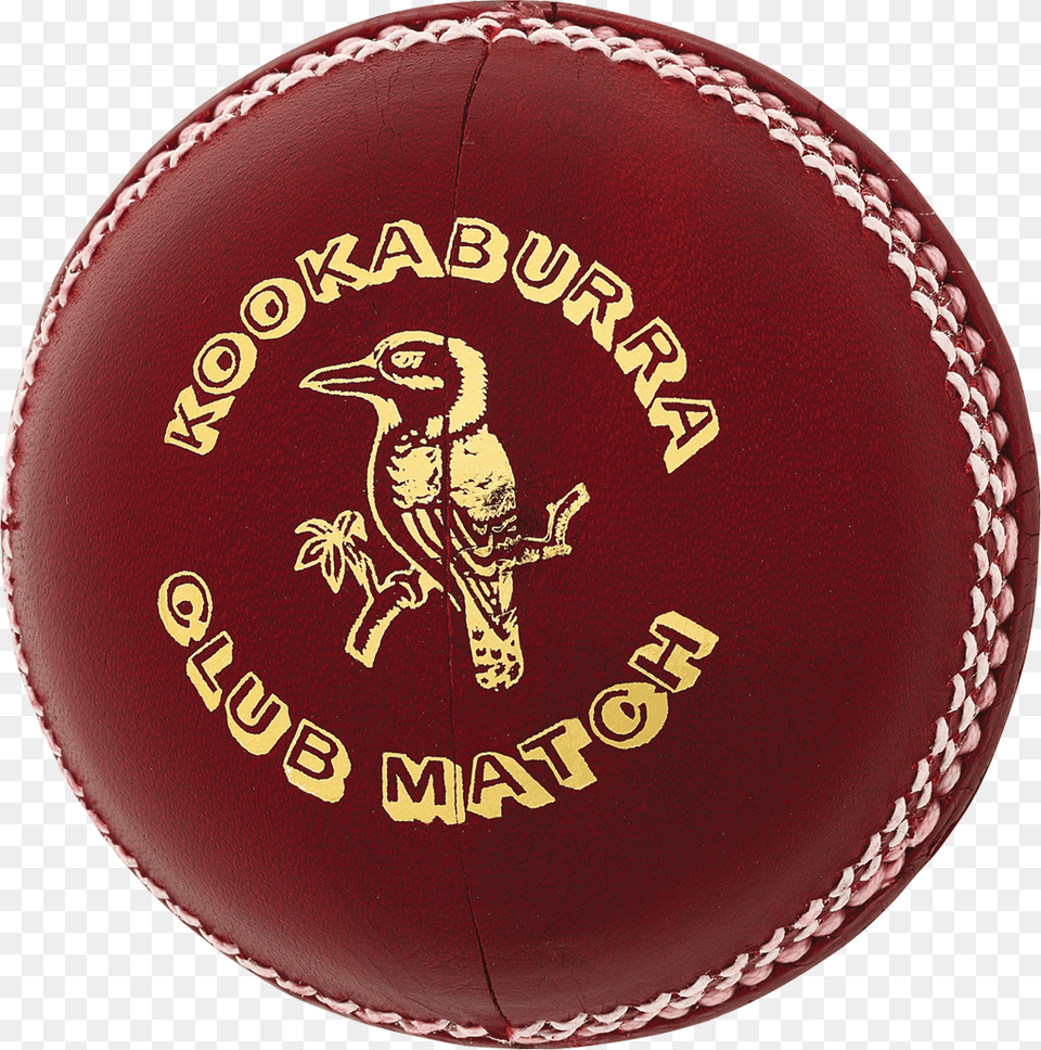 Kookaburra Club Match Red Cricket Ball 4 Piece Cricket Ball, Rugby, Rugby Ball, Sport, Animal Png Image