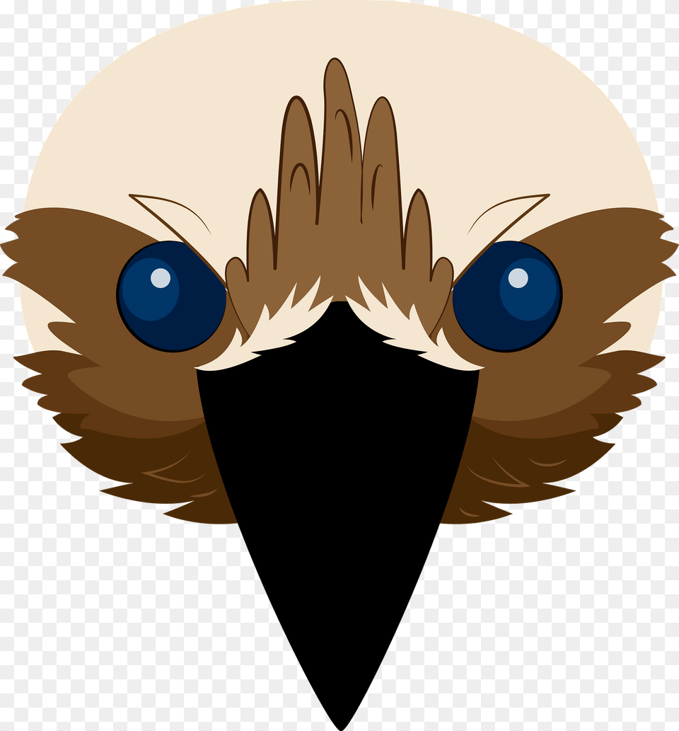 Kookaburra Face Clipart, Animal, Beak, Bird, Vulture Free Transparent Png