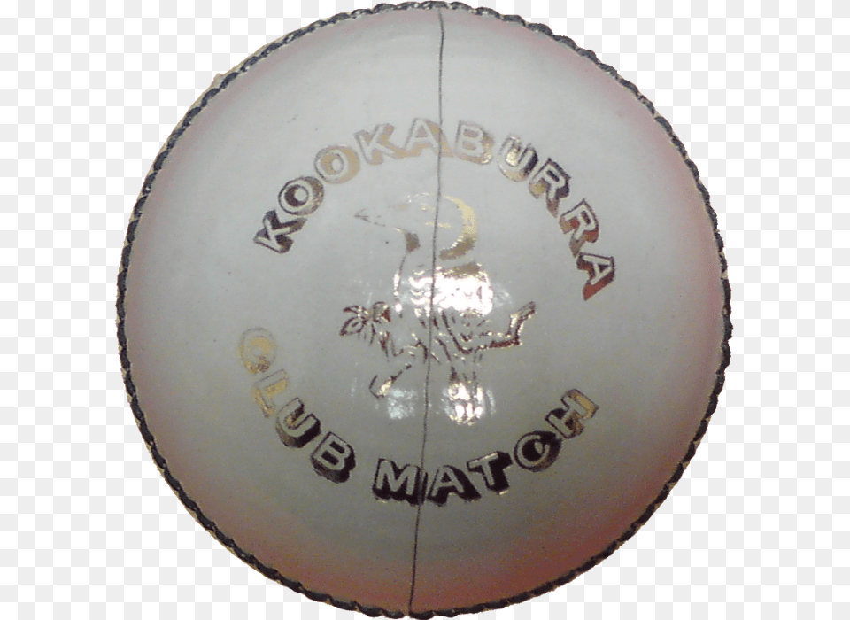 Kookaburra White Used Ball, Sphere, Plate, Football, Soccer Free Png Download