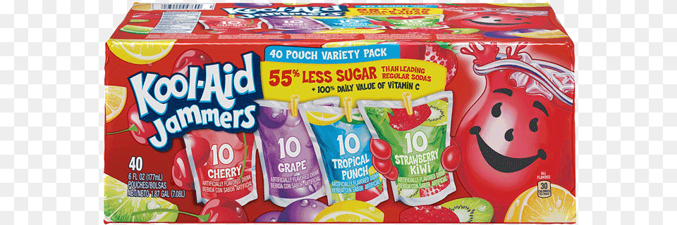 Kool Aid Jammers Variety Pack, Food, Sweets, Candy, Ketchup Free Png Download