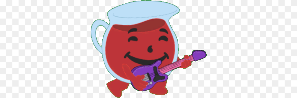 Kool Aid Man Rock Out Kool Aid Man, Guitar, Musical Instrument, Baby, Person Free Transparent Png