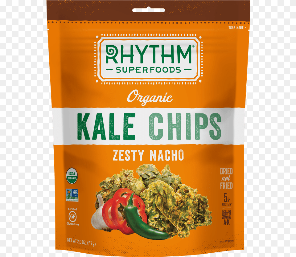 Kool Ranch Kale Chips, Advertisement, Food, Produce, Can Png Image
