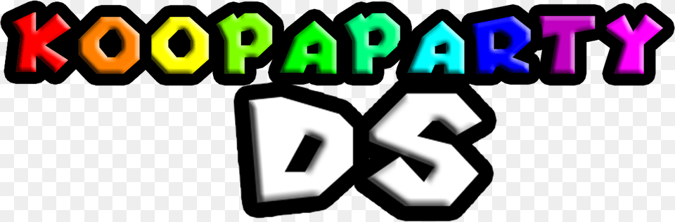 Koopa Party Ds Logo, Scoreboard, Symbol, Recycling Symbol, Text Free Png Download