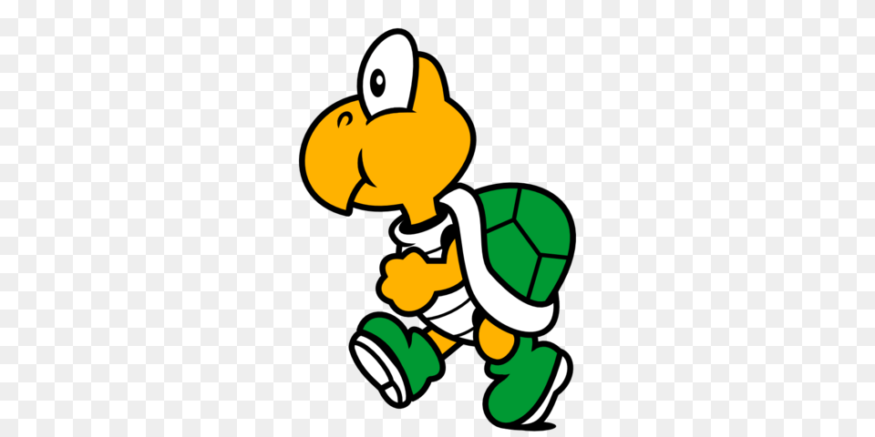 Koopa Troopa Super Mario World Rock Painting, Baby, Person Free Png