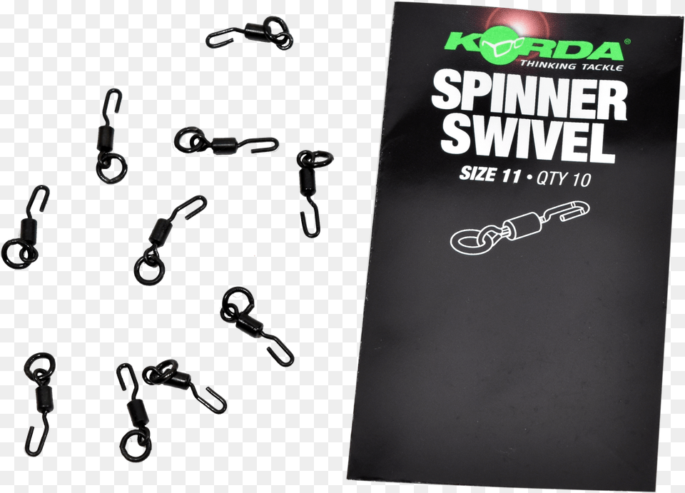 Korda Spinner Swivels Korda, Book, Publication, Advertisement, Poster Png