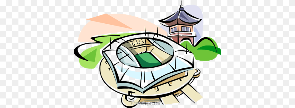 Korea Olympic Stadium World Cup Stadium Royalty Vector Clip, Cad Diagram, Diagram, Tool, Plant Free Png