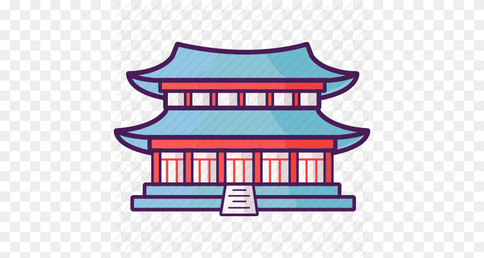 Korean Clipart Gyeongbokgung Palace, Architecture, Building, Temple, Prayer Free Png