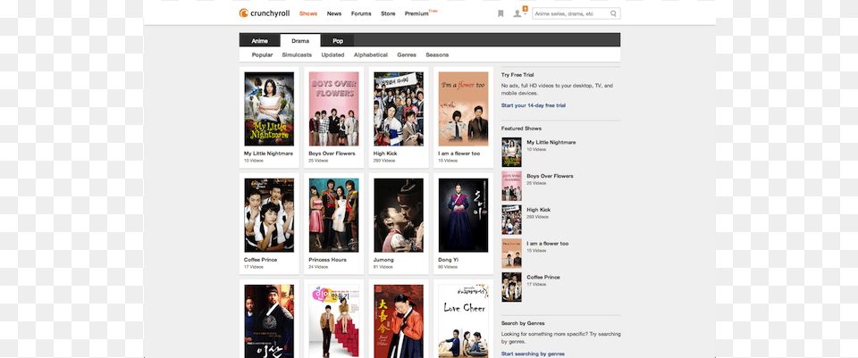 Korean Dramas On Crunchyroll, File, Webpage, Person Png Image