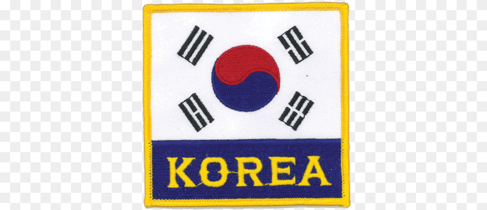 Korean Flag Patch Corea Del Sur Bandera, Logo, Badge, Symbol Png Image