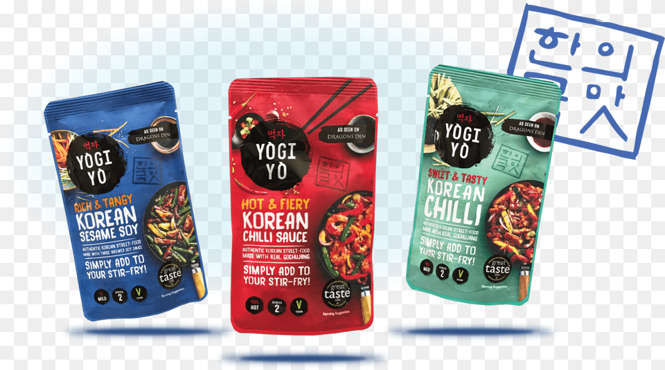 Korean Kitchen Korean Sauce Dragons Den, Advertisement, Poster, Food, Lunch Free Transparent Png