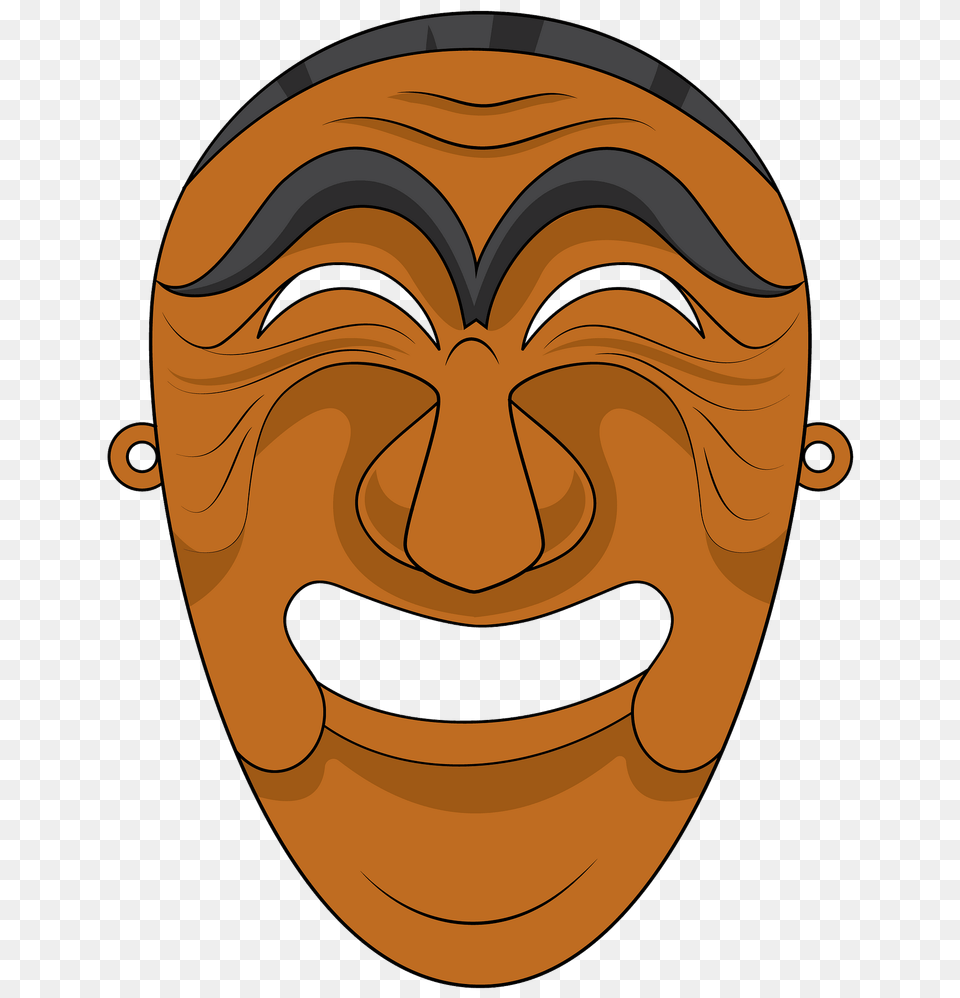 Korean Mask Of Yangban Clipart, Person, Face, Head Free Png