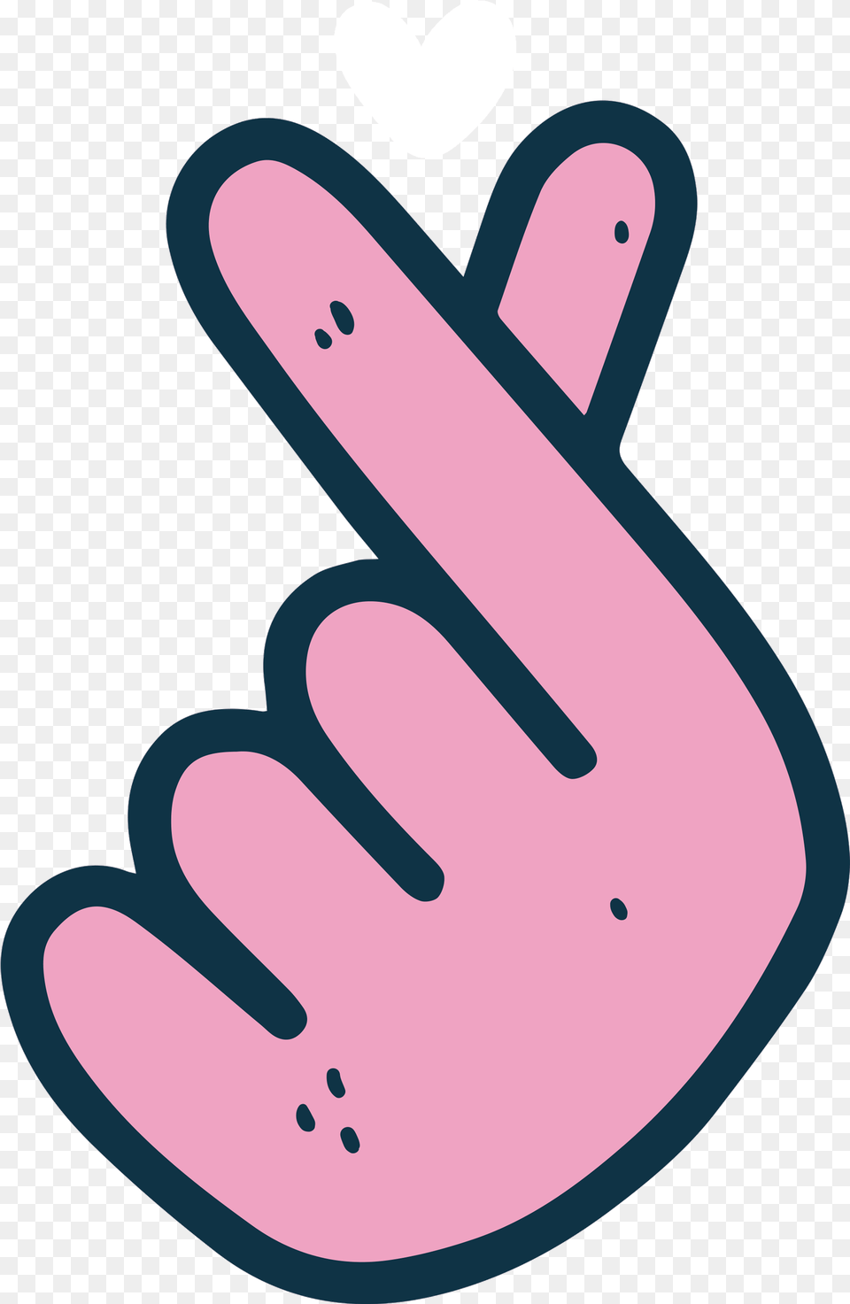 Korean Purple Heart Hand, Clothing, Glove, Disk Png