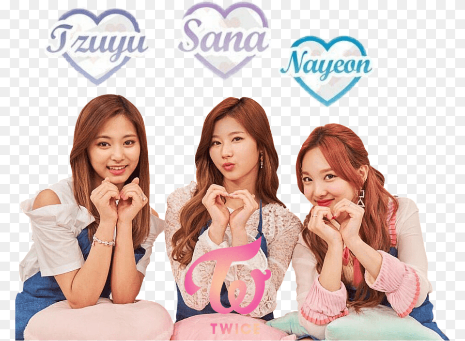 Koreanidol Idol Singer Love Twice Nayeon Tzuyu Sana Tzuyu, Person, Face, Portrait, Head Free Png Download