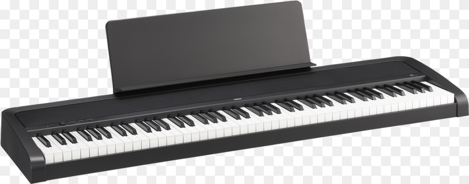 Korg B2 Digital Piano With Speakers Black, Keyboard, Musical Instrument, Grand Piano Free Png Download