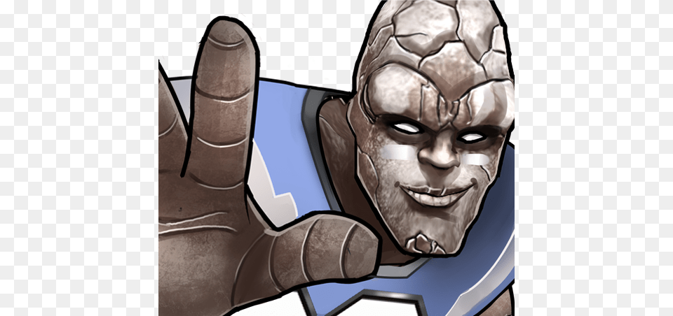 Korg From Marvel Avengers Academy 001 Illustration, Finger, Body Part, Person, Hand Free Transparent Png