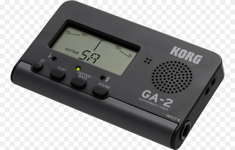 Korg Ga 2 Handheld Guitarbass Tuner Korg Ga 2 Guitar Bass Tuner, Electronics, Computer Hardware, Hardware, Monitor Png