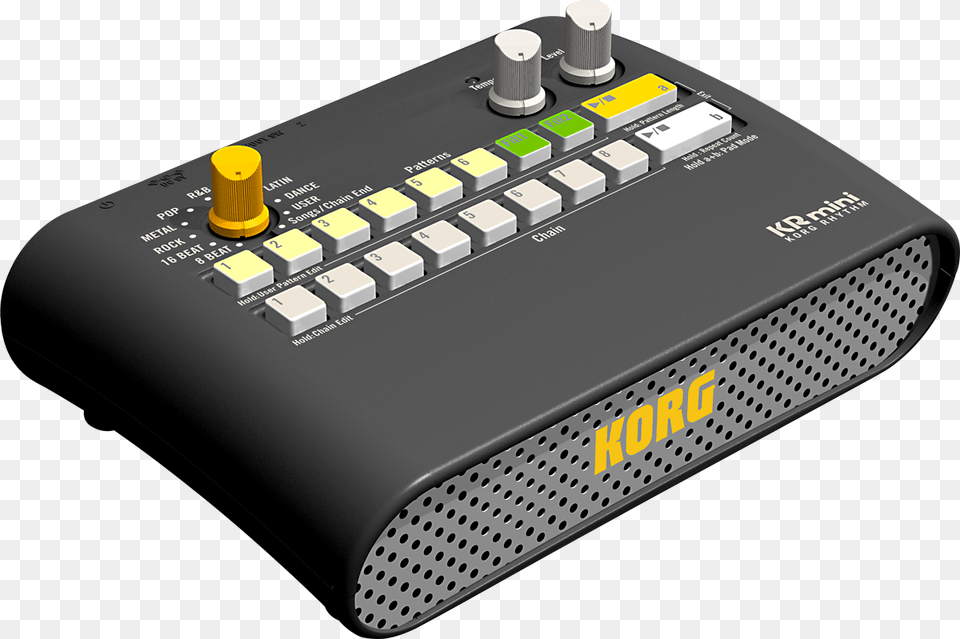 Korg Kr Mini Rhythm Machine Korg Rhythm Kr Mini, Electronics, Hardware, Amplifier Free Transparent Png