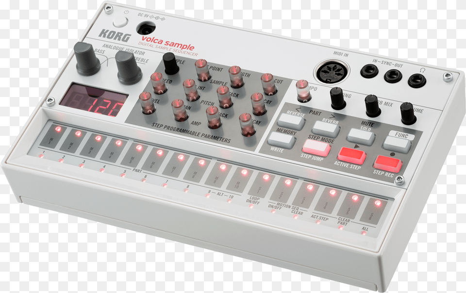 Korg Volca Sample, Electronics, Electrical Device, Switch Free Png Download