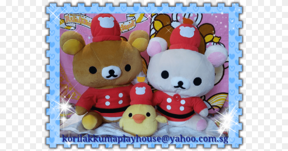 Korilakkuma S Play House Stuffed Toy, Plush, Teddy Bear Free Transparent Png