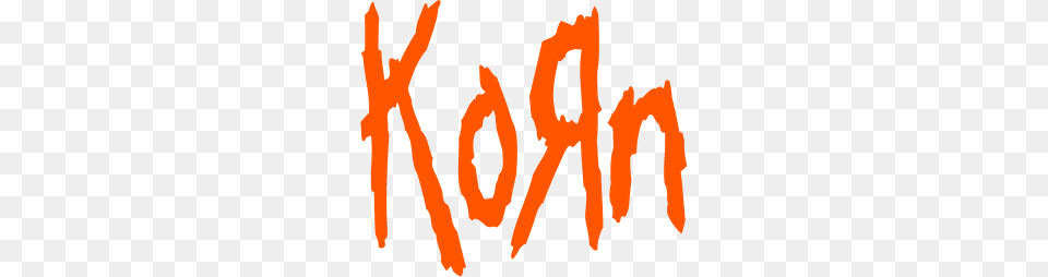 Korn Logo Orange, Text Free Transparent Png