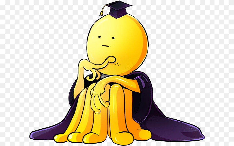 Koro Sensei Anime Chibi Koro Sensei, People, Person, Baby Free Png Download