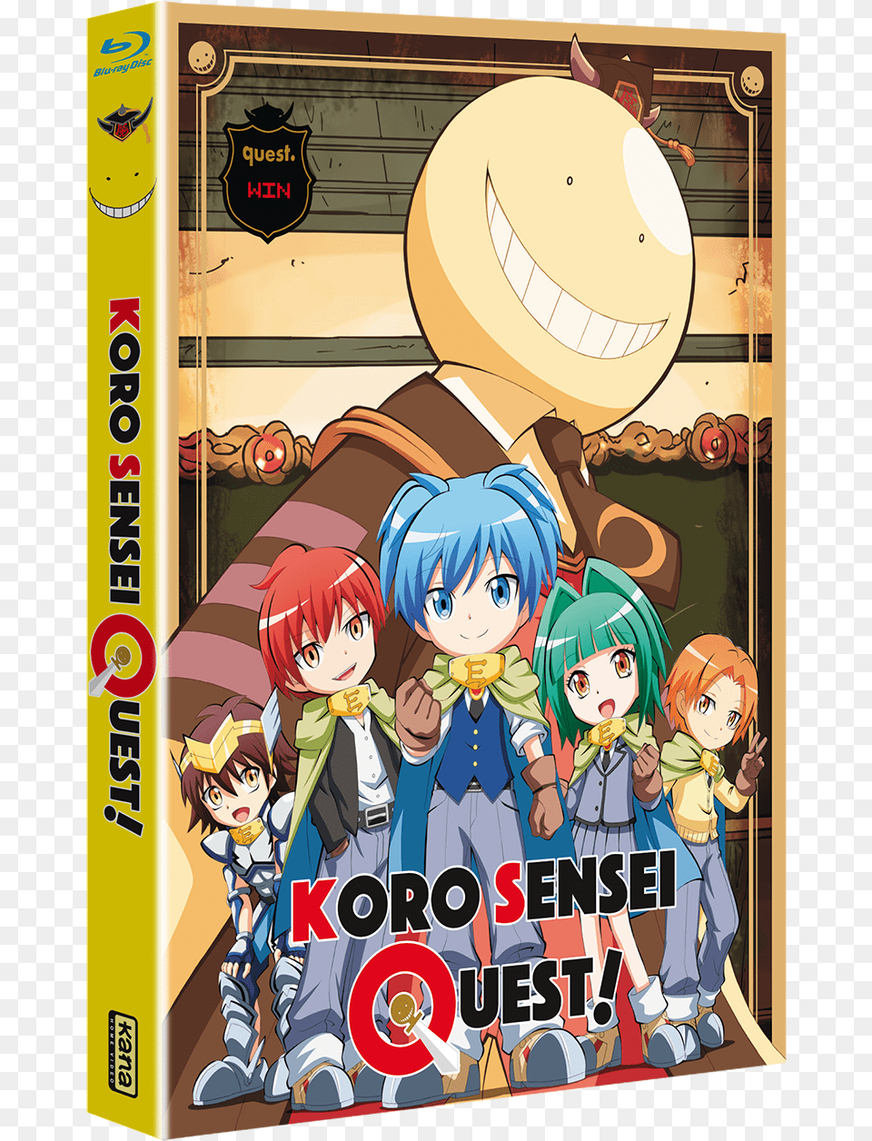 Koro Teacher Quest Koro Sensei Q Quest1 Dvdcd, Book, Comics, Publication, Baby Png