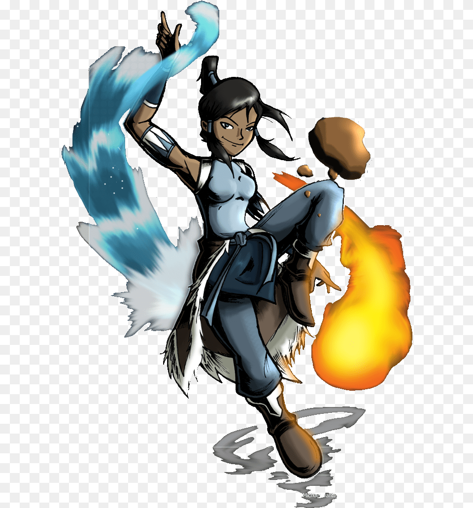 Korra, Book, Comics, Publication, Adult Free Png Download