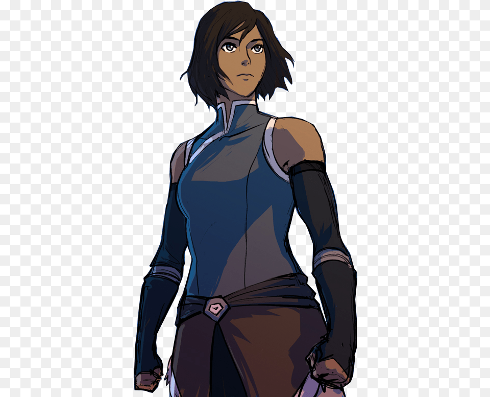 Korra Book Legend Of Korra Korra Short Hair, Adult, Publication, Person, Female Free Png