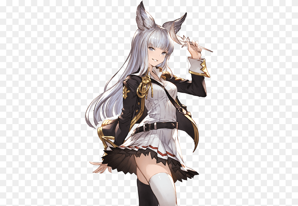 Korwa Drawn By Minaba Hideo Granblue Fantasy Female Characters, Adult, Book, Comics, Person Png Image