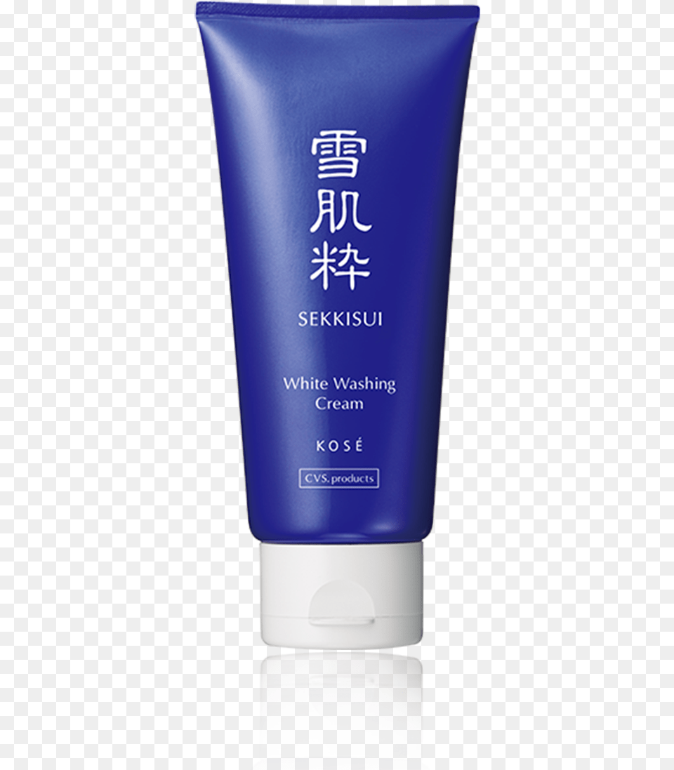 Kose Sekkisui White Washing Cream, Bottle, Lotion, Aftershave, Can Free Png Download
