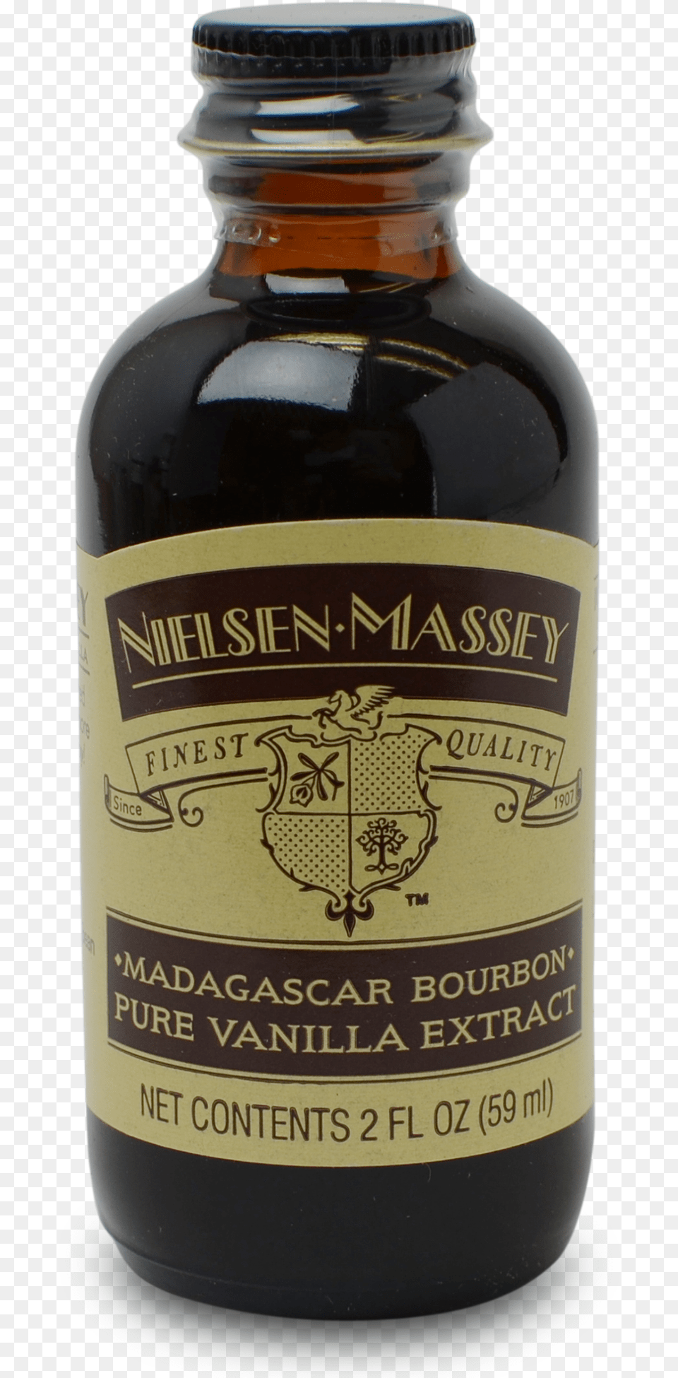 Kosher Nielsen Massey Madagascar Bourbon Vanilla Extract, Bottle, Alcohol, Beer, Beverage Free Transparent Png