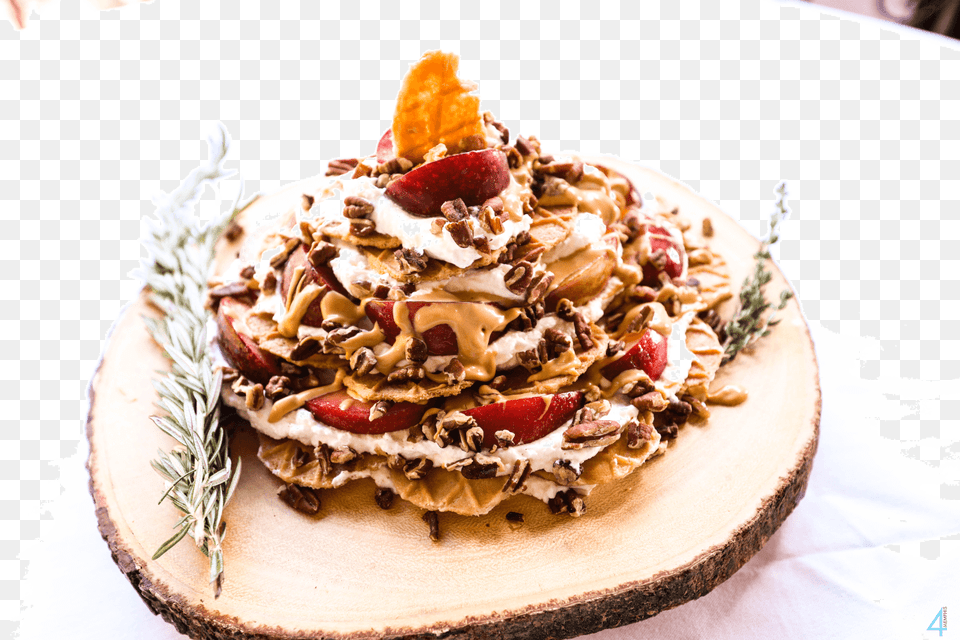 Kosher Salt 2 Cups Chilled Heavy Cream Divided 4 Ripe Fruit Cake, Food, Food Presentation, Dessert, Ice Cream Png Image