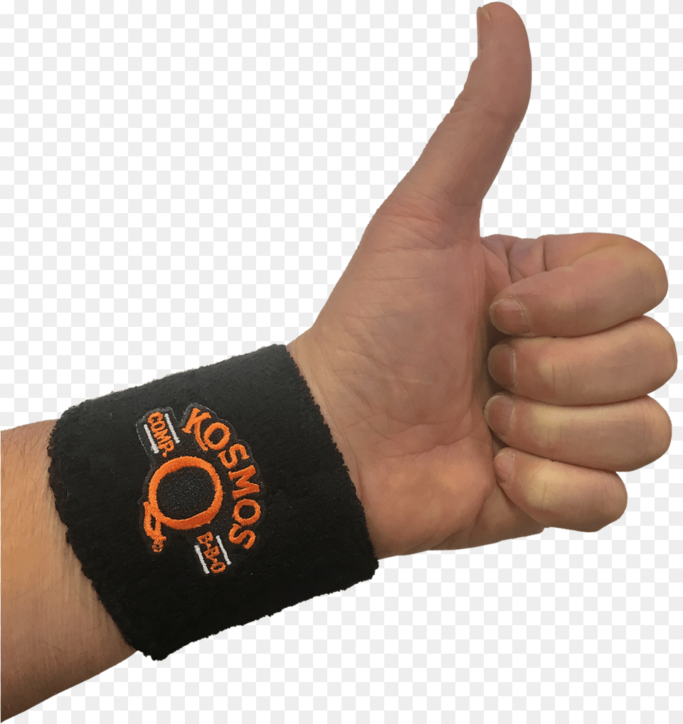 Kosmos Q Black Wrist Sweatband Hand, Body Part, Finger, Person, Baby Png