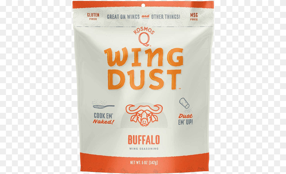 Kosmos Q Wing Dust Buffalo Wing Seasoning 5 Oz, Powder, Flour, Food Free Png Download