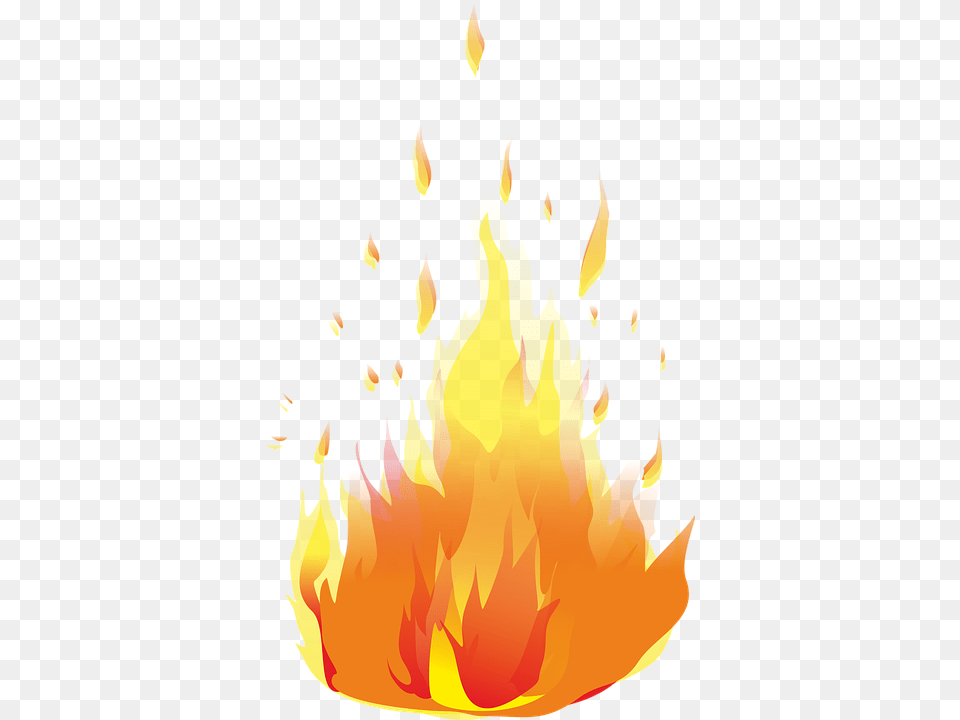 Koster Flame Fire Fire Vector, Bonfire, Person Png Image