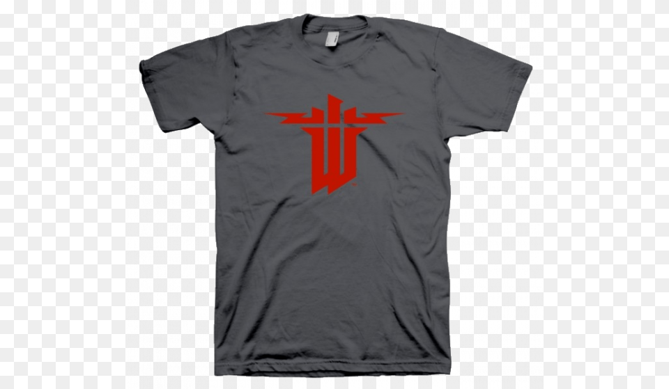 Koszulka Wolfenstein Logo Father39s Day T Shirt Christian, Clothing, T-shirt, Cross, Symbol Free Png Download