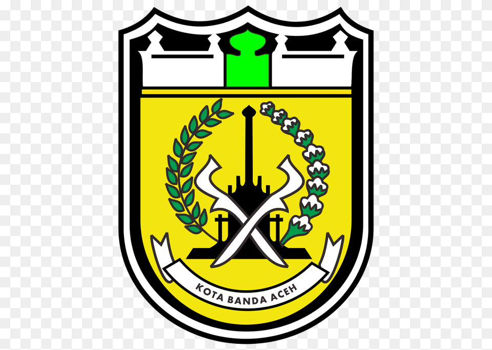 Kota Banda Aceh Logo Vector Format Cdr Pdf, Emblem, Symbol, Armor Png Image