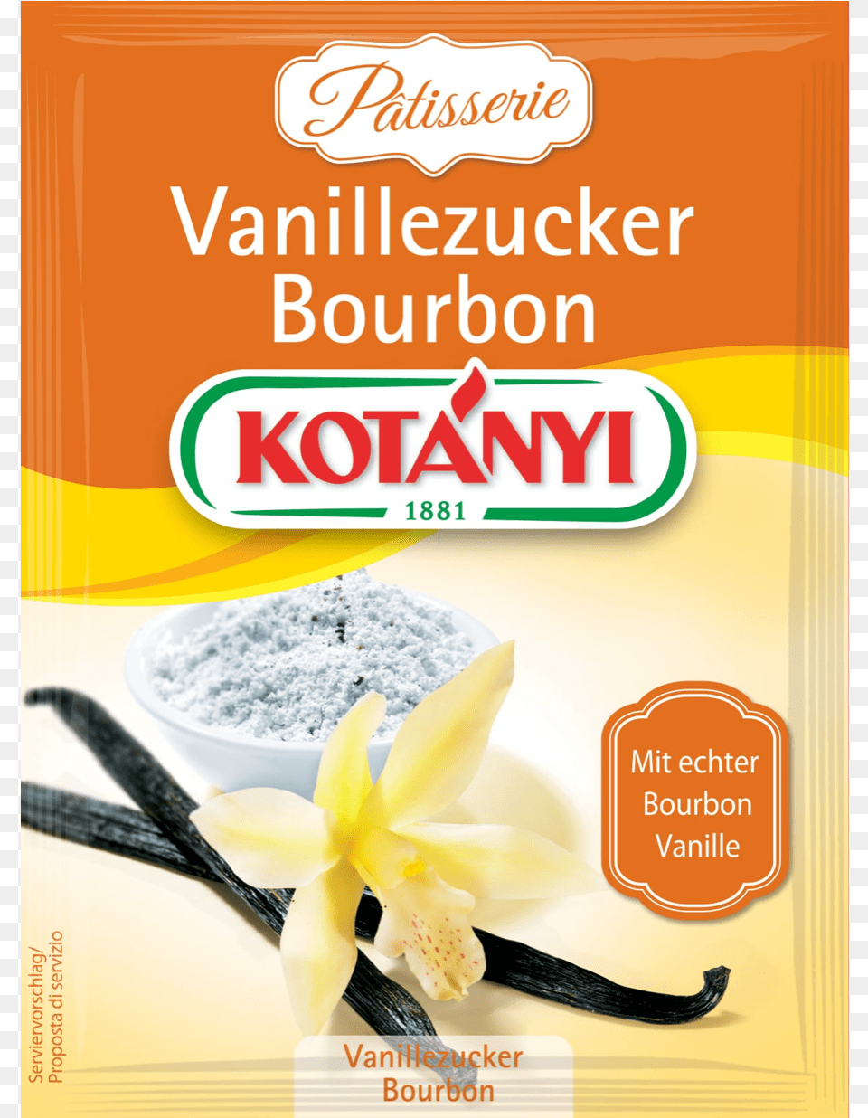 Kotanyi Vanilka Bourbon, Advertisement, Poster, Powder, Flower Free Png Download