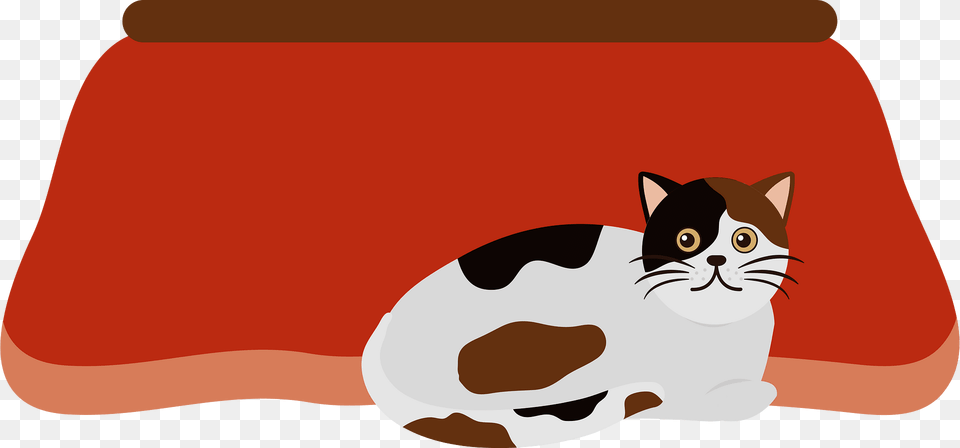 Kotatsu Heating Cat Clipart, Animal, Mammal, Pet Free Png Download