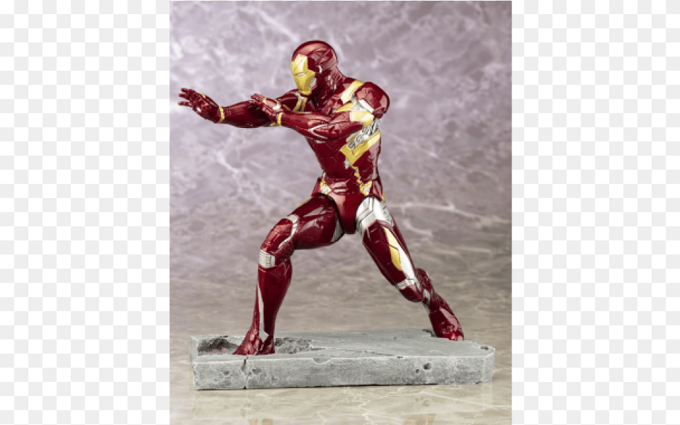 Kotobukiya 110 Scale Artfx Iron Man Mark 46 Civil, Adult, Male, Person, Toy Free Png Download