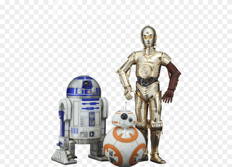 Kotobukiya Artfx Lucasfilm R2 D2 C 3po Bb 8 Star Wars Star Wars R2d2, Robot, Adult, Female, Person Png