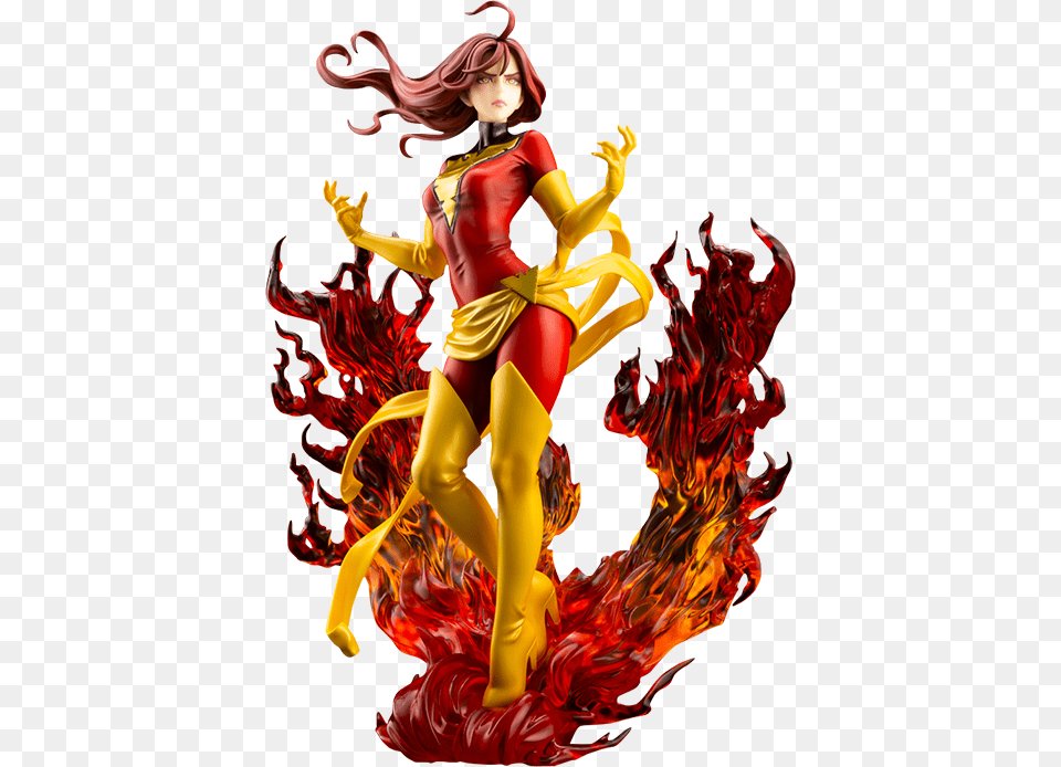 Kotobukiya Bishoujo Dark Phoenix 2019, Adult, Publication, Person, Female Free Png Download