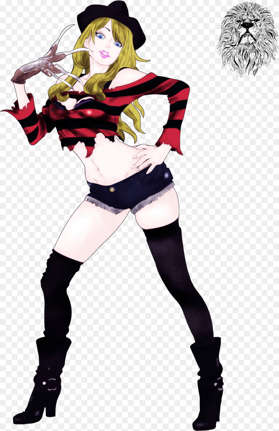 Kotobukiya Bishoujo Freddy Krueger, Book, Clothing, Comics, Costume Free Png Download