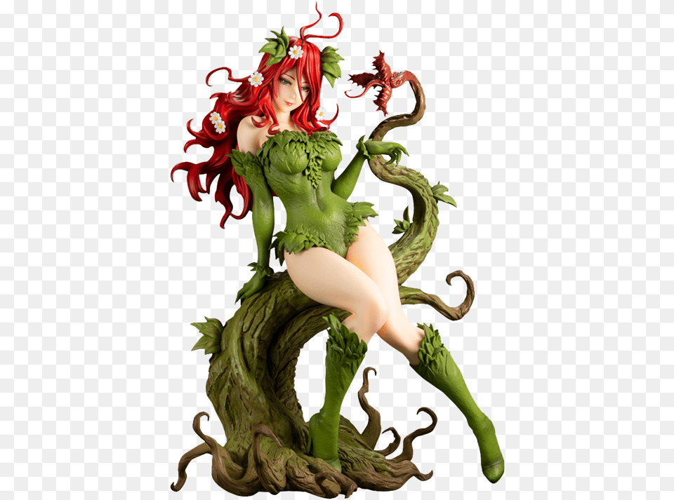 Kotobukiya Bishoujo Poison Ivy, Adult, Elf, Female, Person Png Image