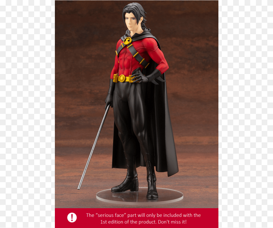 Kotobukiya Ikemen Red Robin, Adult, Female, Person, Woman Png