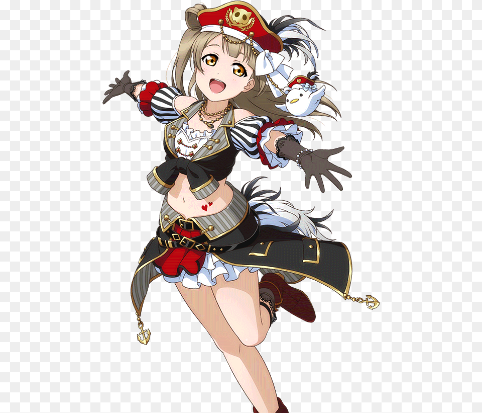 Kotori Love Live Kotori Pirate, Book, Comics, Publication, Person Free Png Download