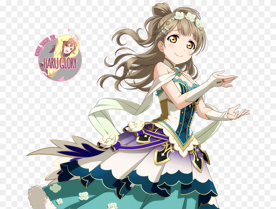 Kotori Minami Love Live Shrine Ssrs, Book, Comics, Publication, Person Free Png Download