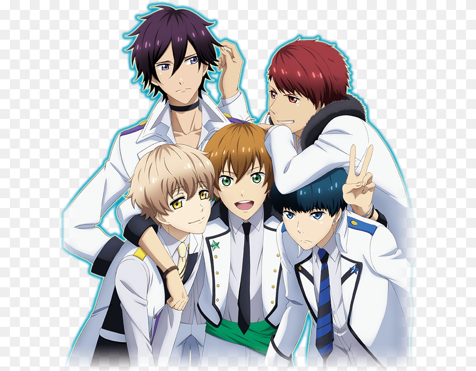 Koukou Hoshi Kageki Anime Visual Haruhichan High School Star Musical Anime, Publication, Book, Comics, Adult Png Image