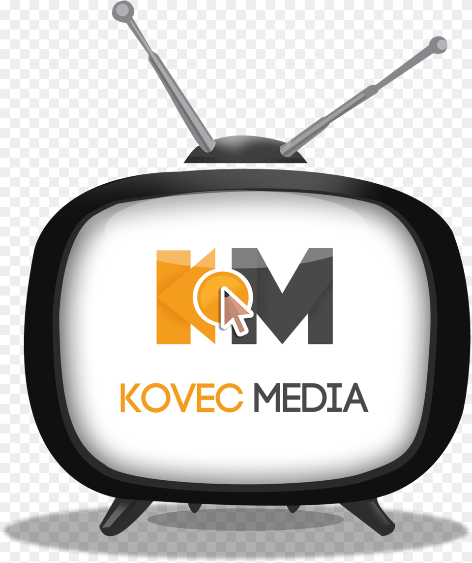 Kovec Media Tv Icon About Kovec Illustration, Computer Hardware, Electronics, Hardware, Monitor Free Png